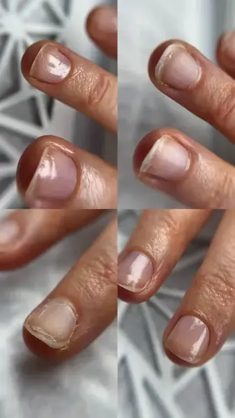 Маникюр, нюдовые тона